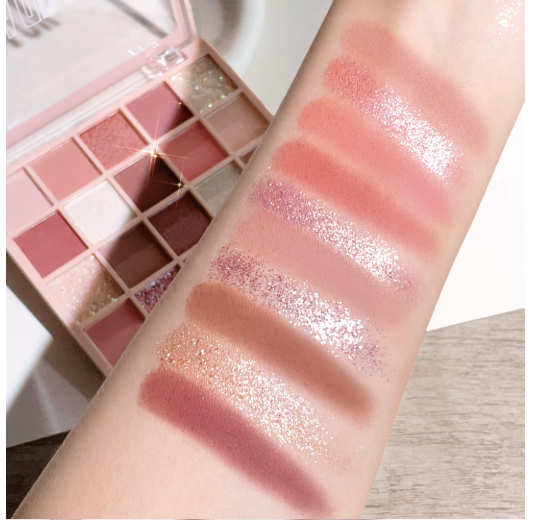 25 Colors Eyeshadow Palette Matt and Glitter