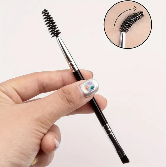 Double-Headed Eyeliner Brush Eyebrow Brush