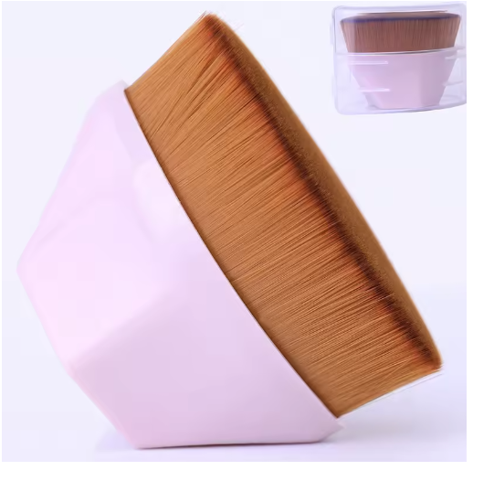 Mini Hexagon Makeup Brushes Short Handle Foundation