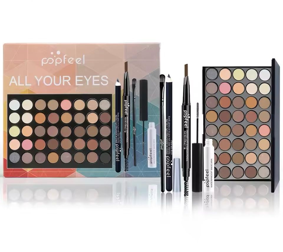 40 Colors Eyeshadow Palette Set Neutral