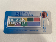 BI Beauty Intuition Metallic Brights Long Lasting Eyeshadow Palette. 0.250oz/7gm