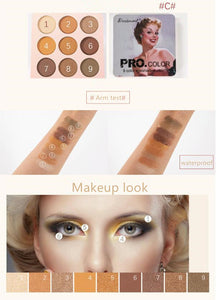 Eyeshadow Palette Brown shades - Luxury