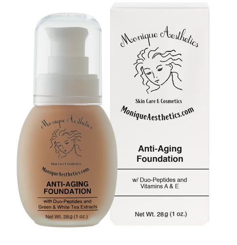 Anti-Aging Foundation Paraben Free / EU Compliant / Vegan / Gluten Free